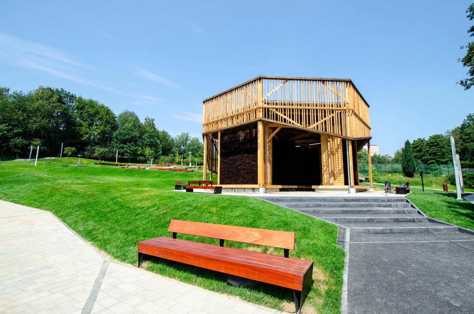 Photo of 
             recreation center