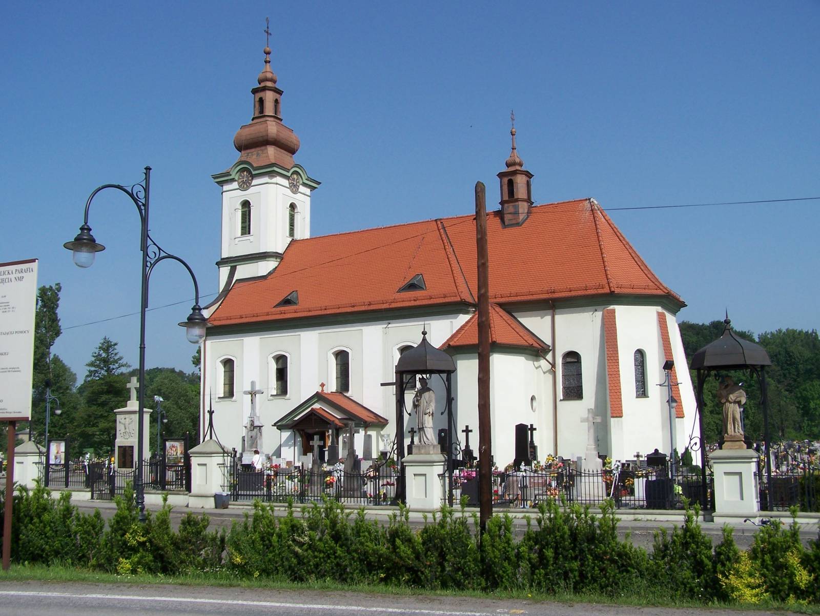 Photo of 
            Church of the Assumption of the Blessed Virgin Mary in Zebrzydowice