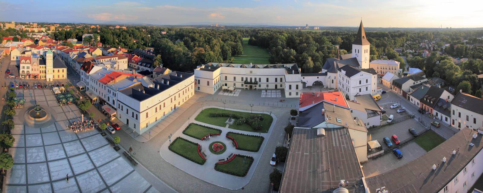 Photo of 
            Fryštát Palace in Karviná and the Monuments of the Old Town