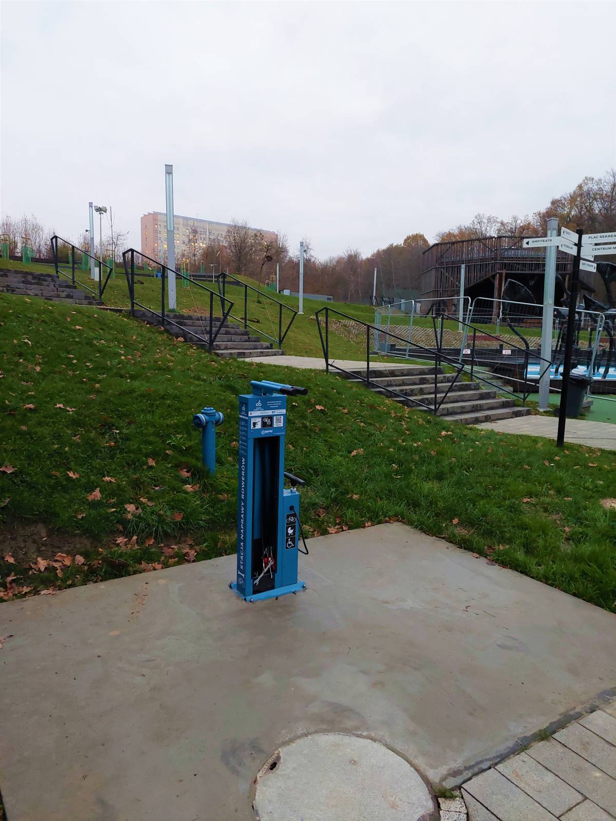 Photo of 
            Bicycle Repair Station
