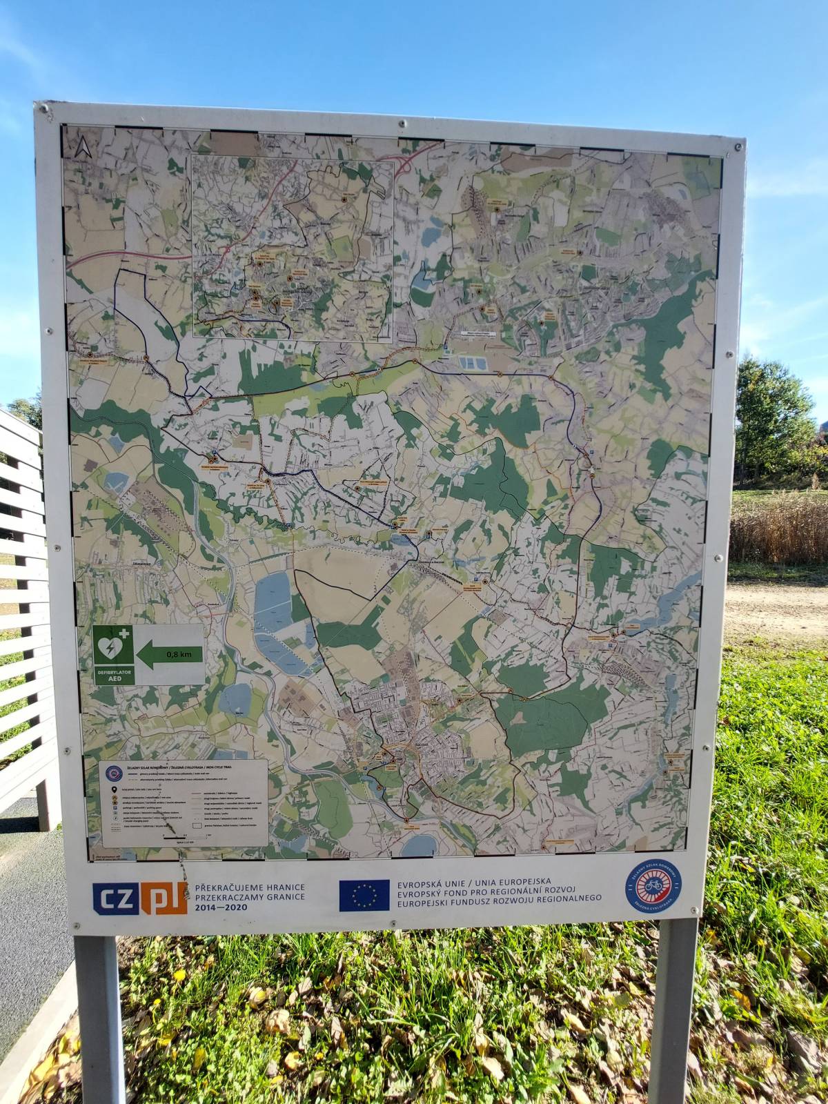 Zdjęcie stacji Cisówka tablica
